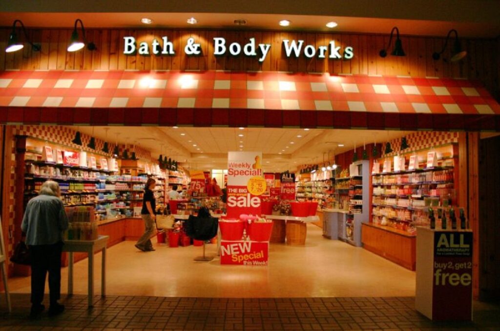 Bath & Body Worksi kauplused on sõbralikud