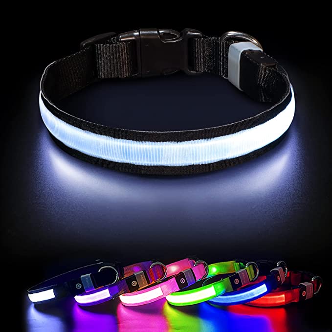 PcEoTllar Led Dog Collar