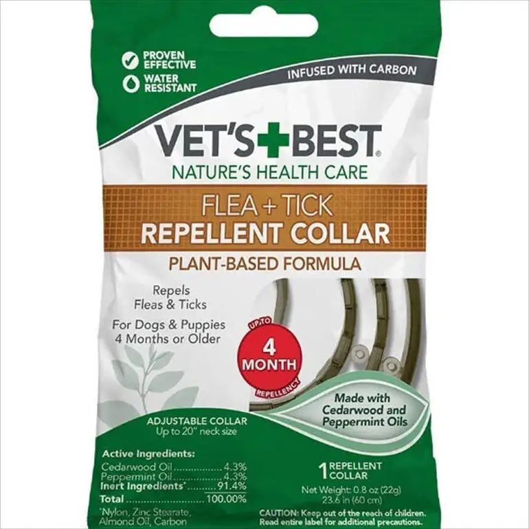 Vets Best Flea and Tick Repellent Collar review